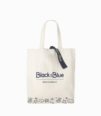 Eco-Bag Black and Blue Chica