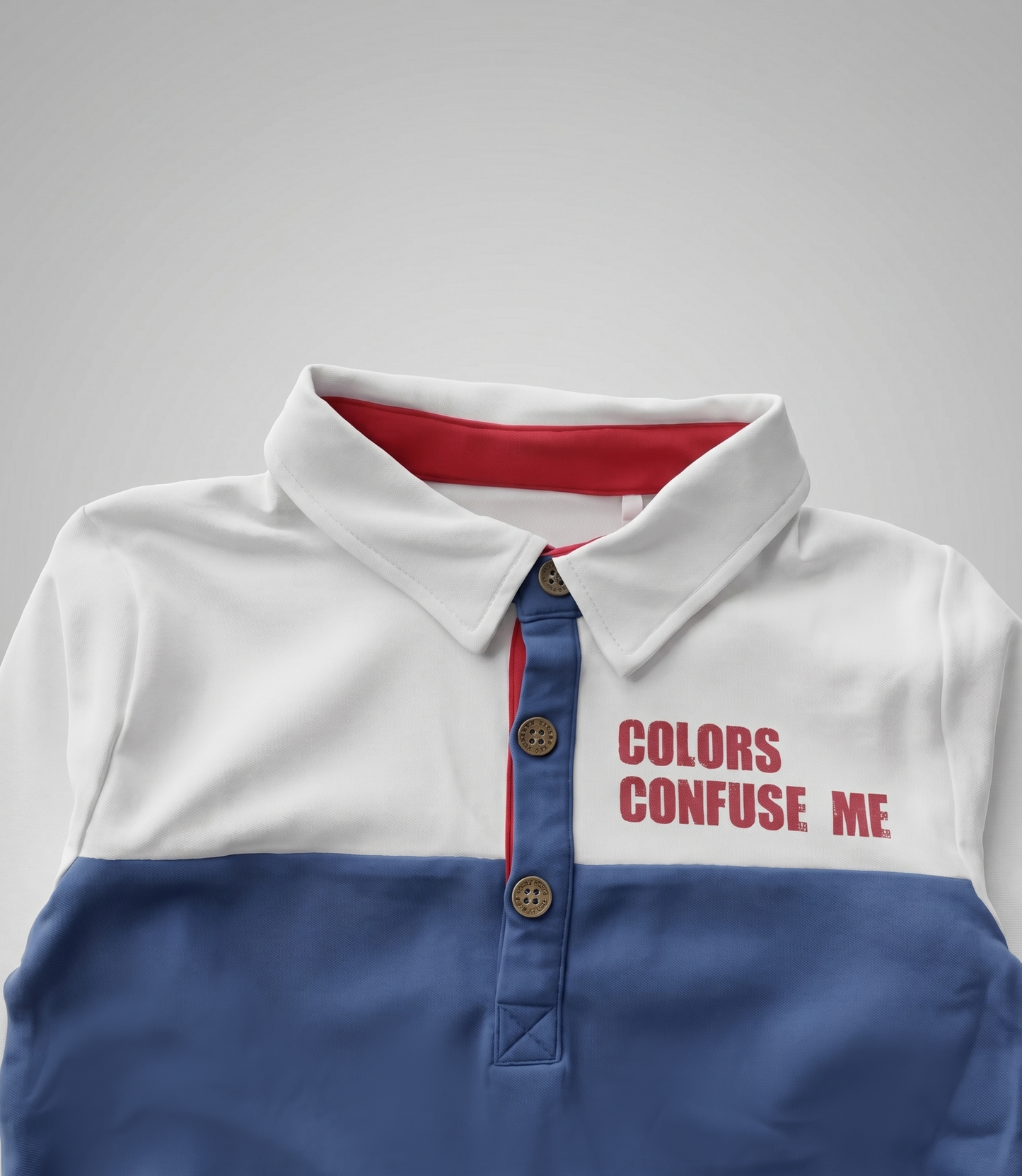Polera niño con cuello polo 2 años / Crudo