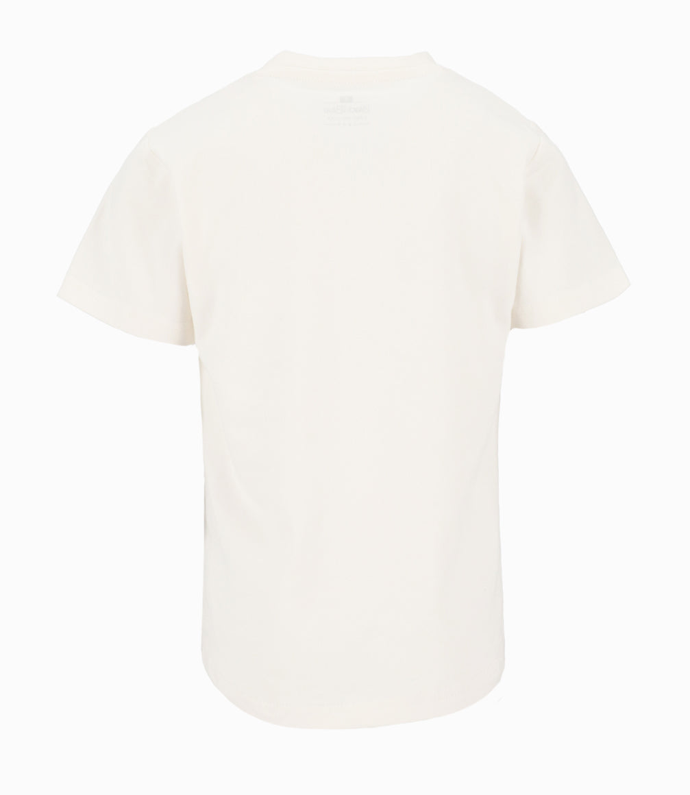 Polera Niño Con Hojas 2 años / Crudo