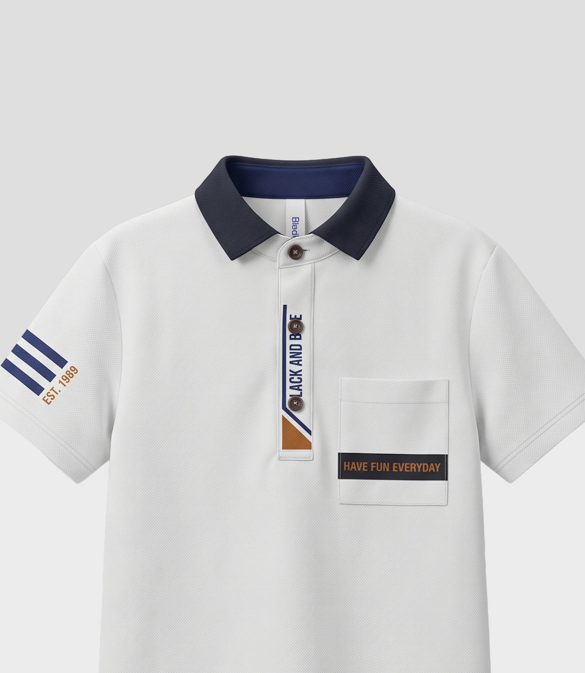 Polera niño piqué 2 años / Blanco