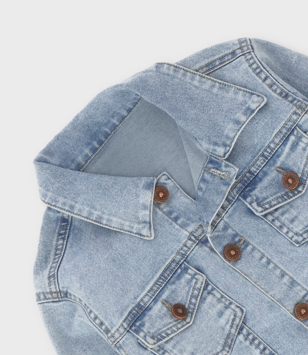 Chaqueta niño denim 2 años / Azul
