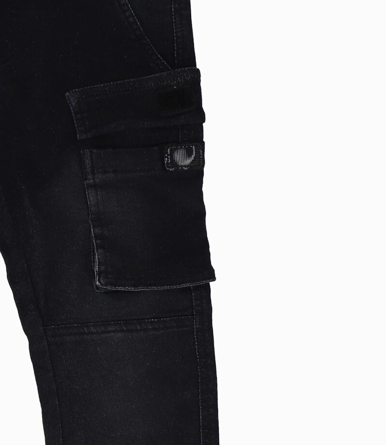 Jeans niño pitillos 2 años / Negro