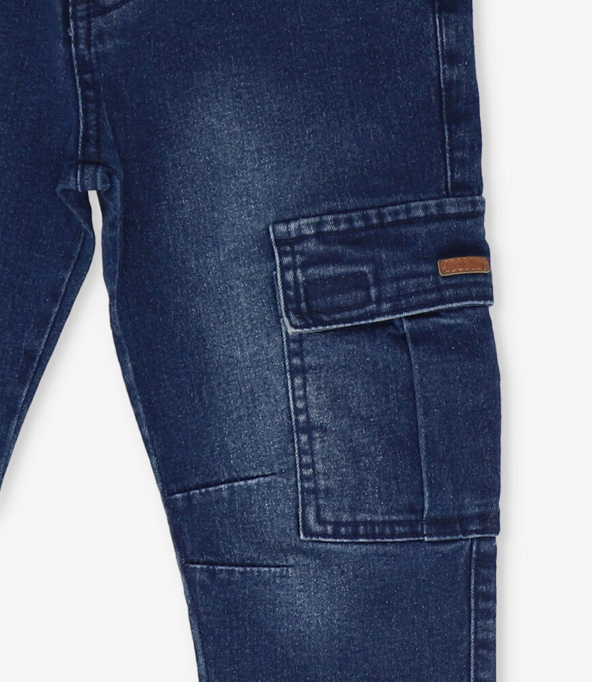Jeans niño cargo