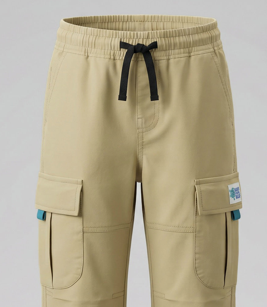 Pantalón niño cargo 2 años / Beige