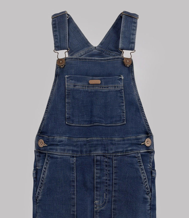 Jardinera niño denim 2 años / Celeste