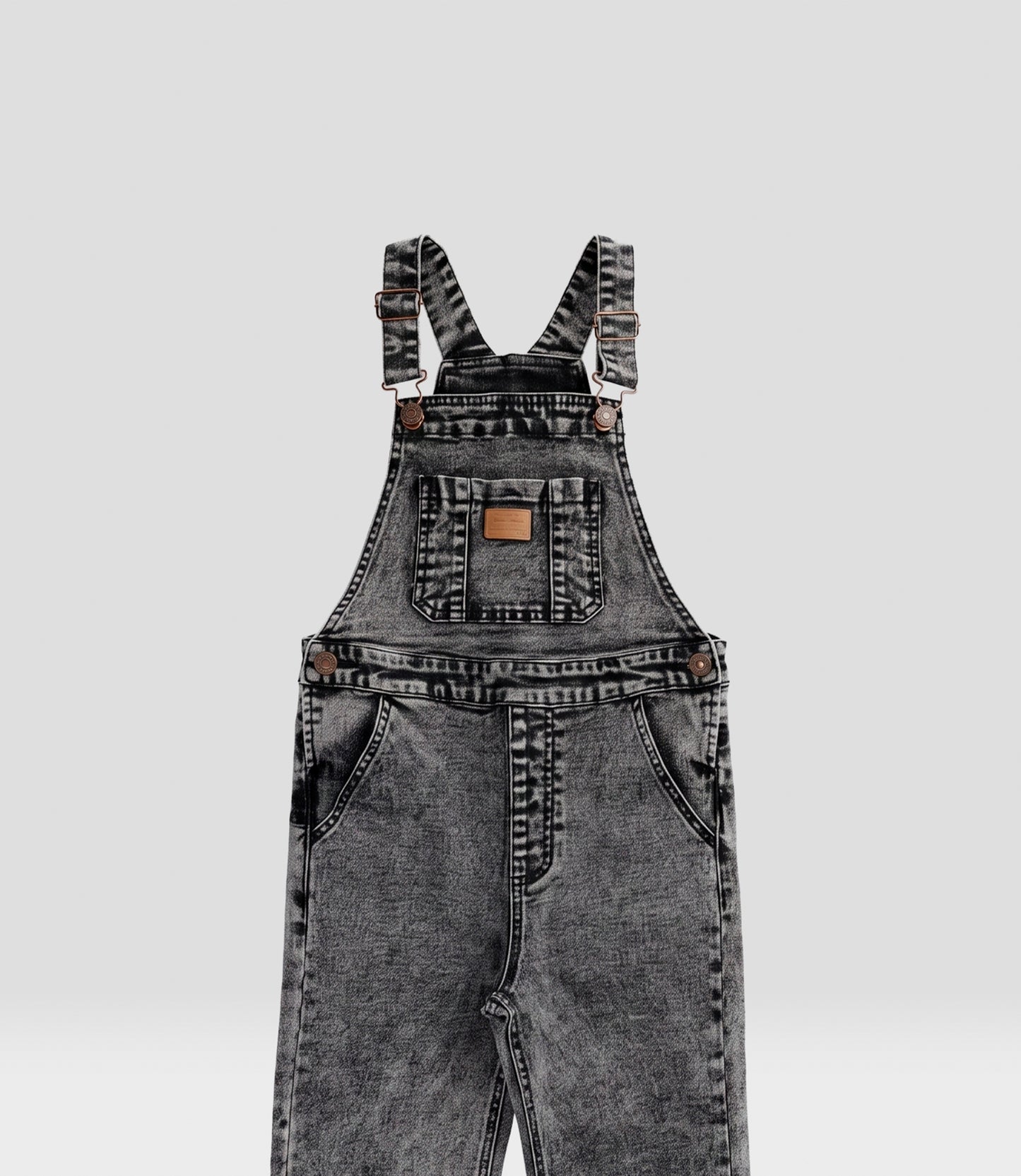 Jardinera niño denim 2 años / Gris