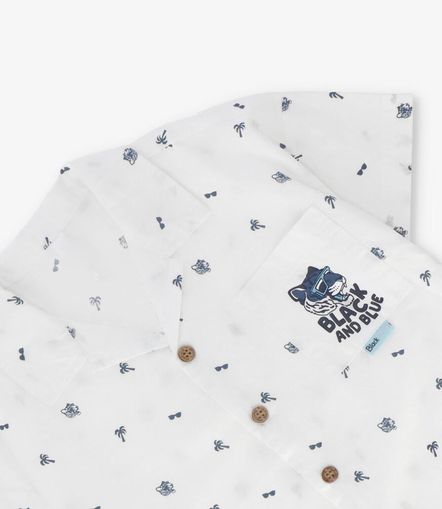 Camisa niño con diseño 2 años / Crudo