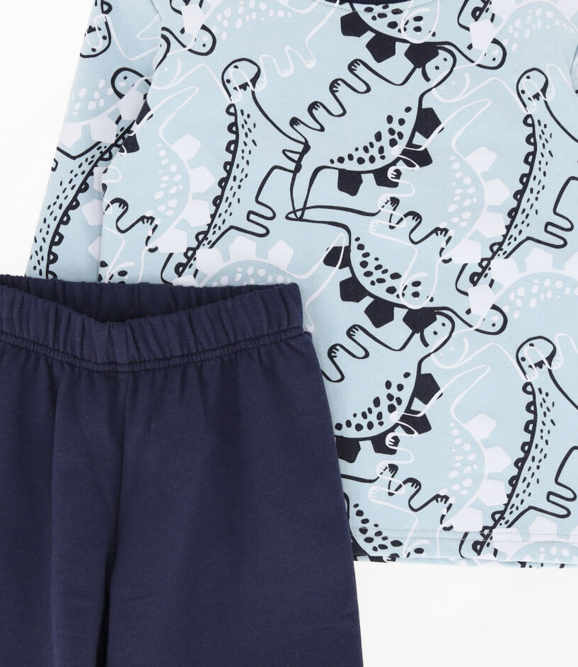 Pijama niño de dinosaurios 2 años / Menta