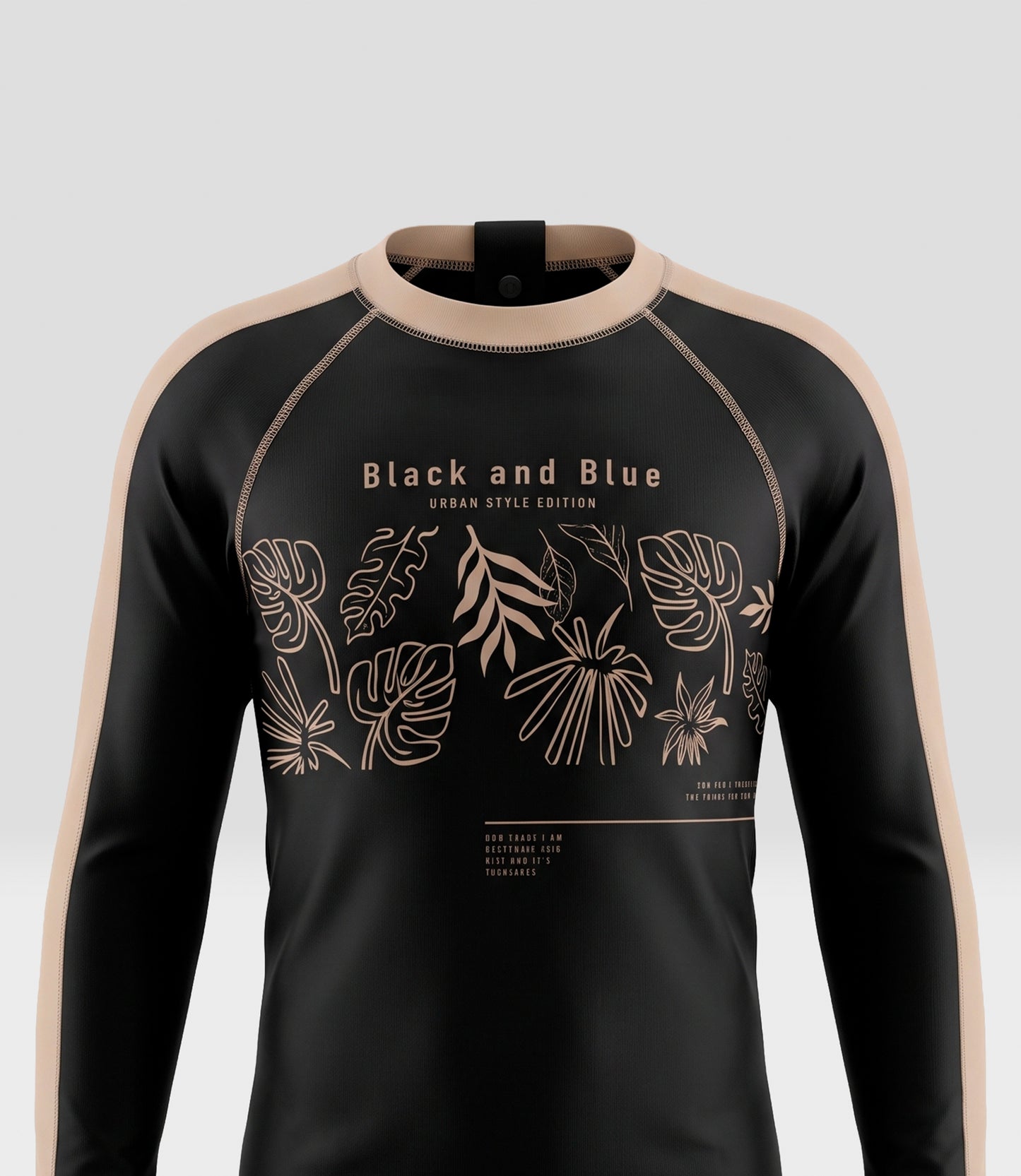 Traje de baño niño polera 2 años / Negro