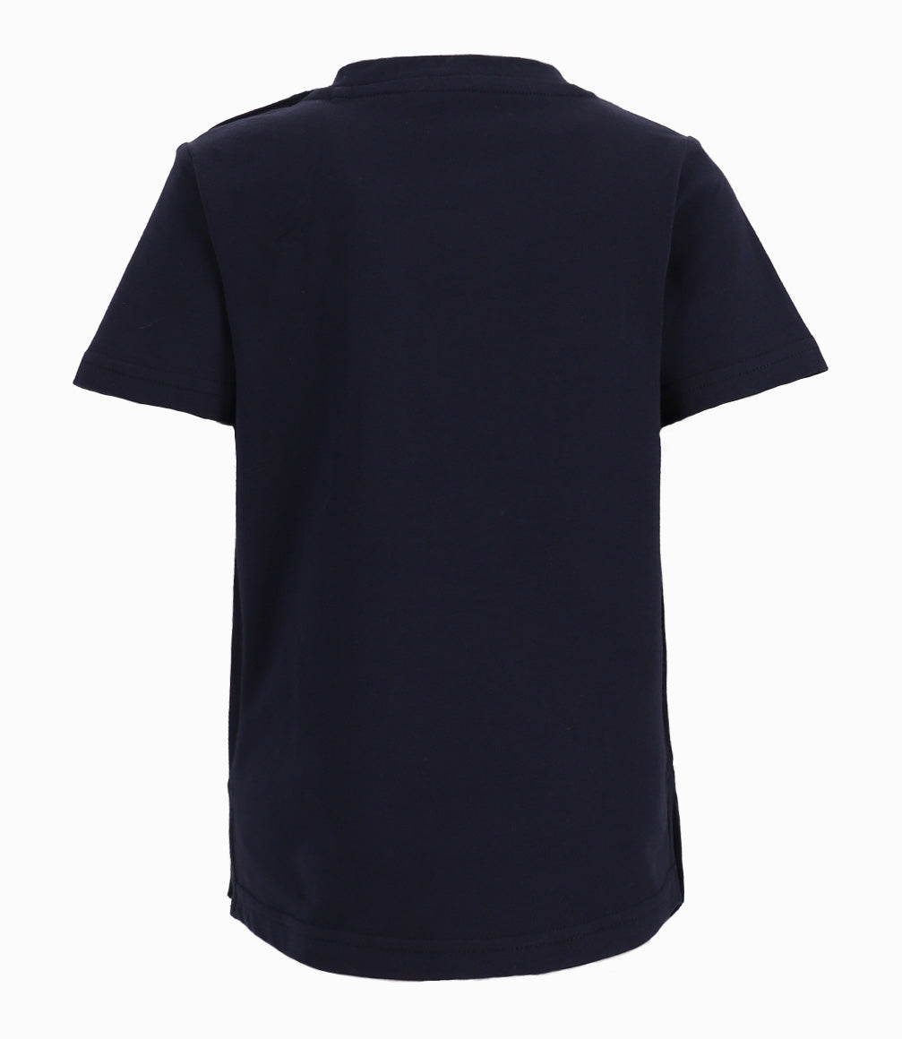 Polera Bebé Con Estampado En Relieve 3 meses / Azul Marino