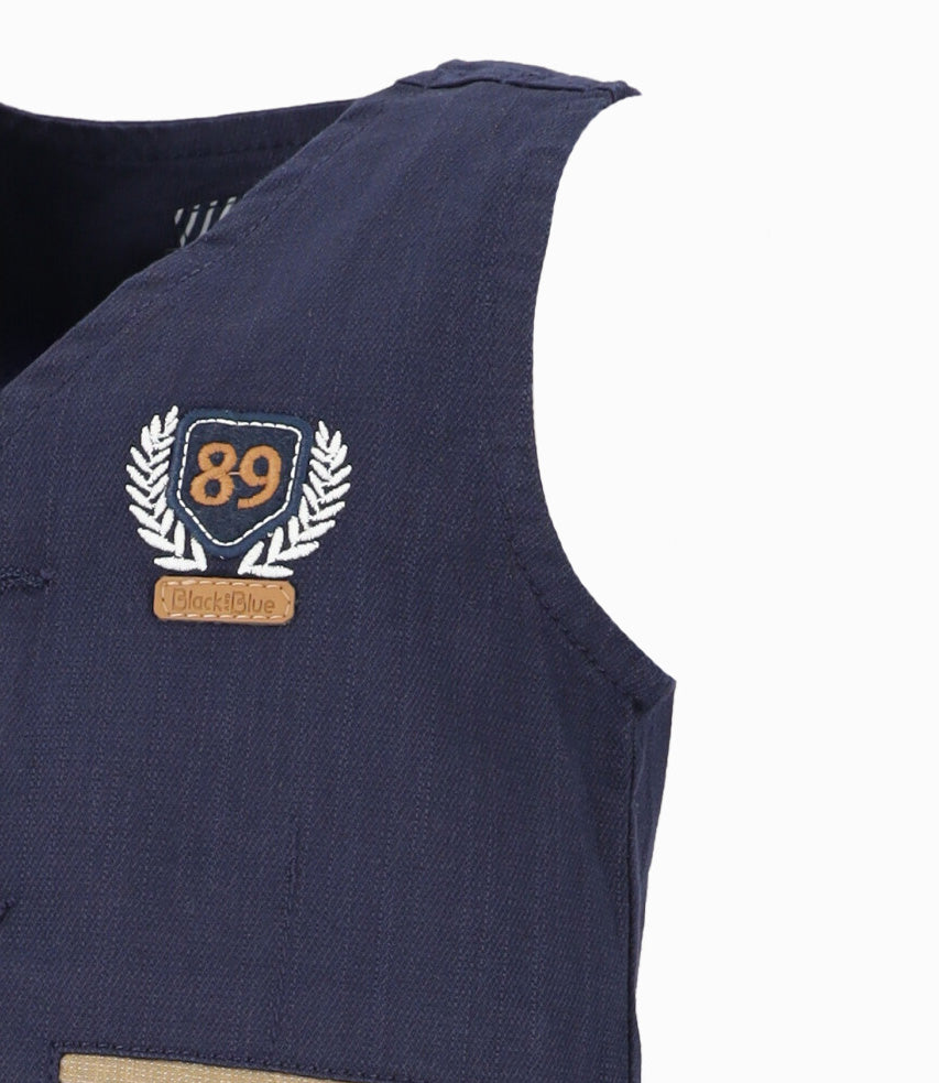 Chaqueta bebé gillette 3 meses / Azul Marino