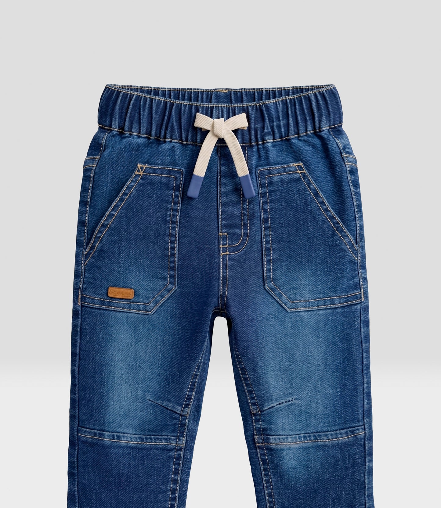 Jeans bebé niño baggy 3 meses / Azul