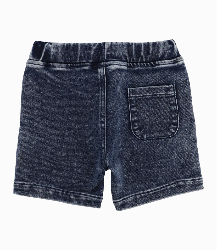 Bermuda Bebé De Denim 3 meses / Azul Marino