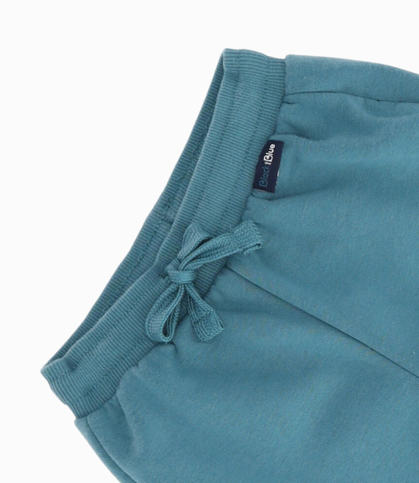 Pantalón de buzo bebé niño jogger 3 meses / Petróleo