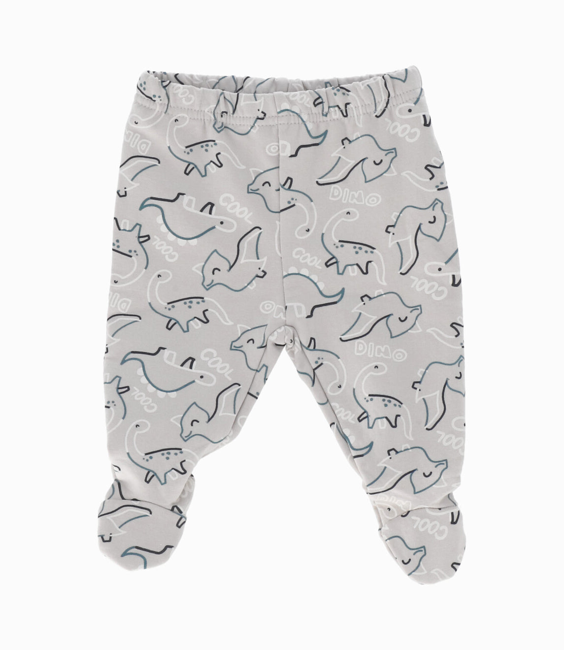 Conjunto recién nacido con dinosaurio 0 meses / Blanco