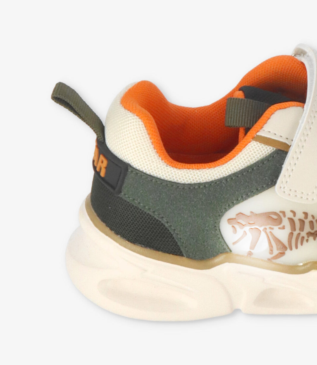 Zapatilla niño con luces 27 / Beige