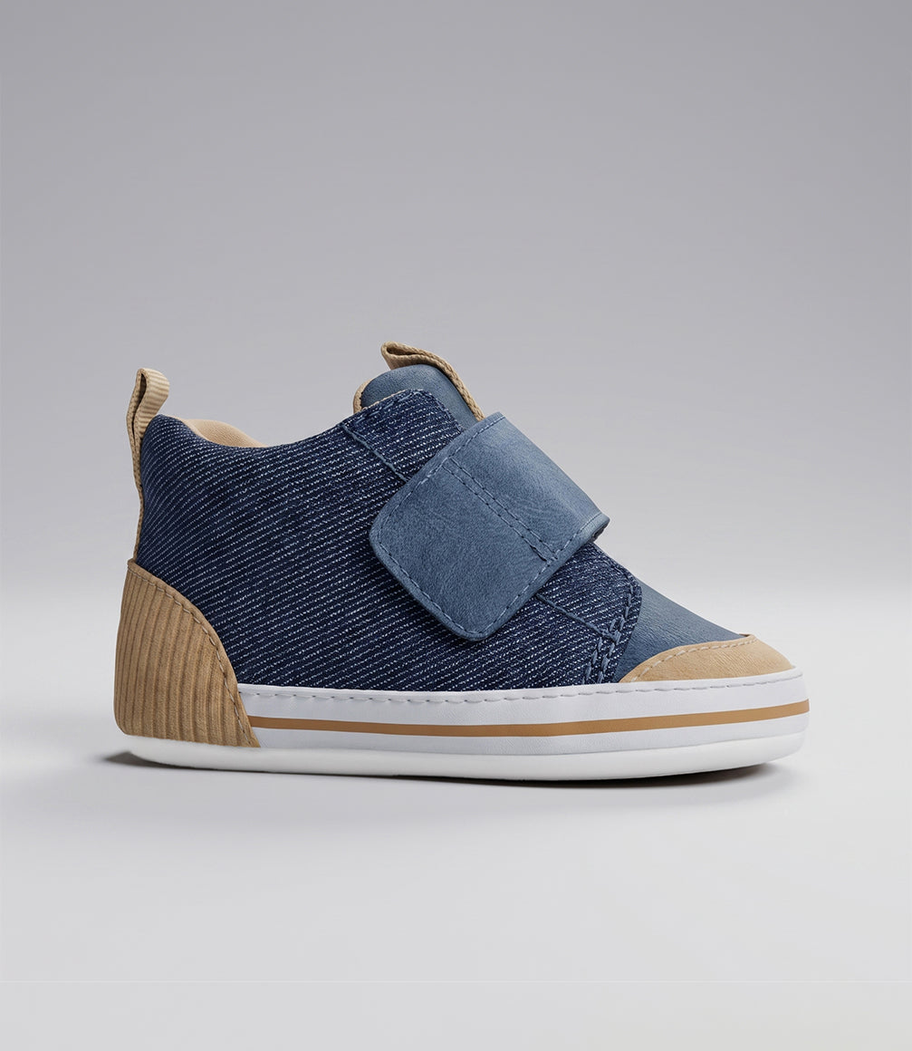 Zapatilla recién nacido baby turtle 15 / Azul