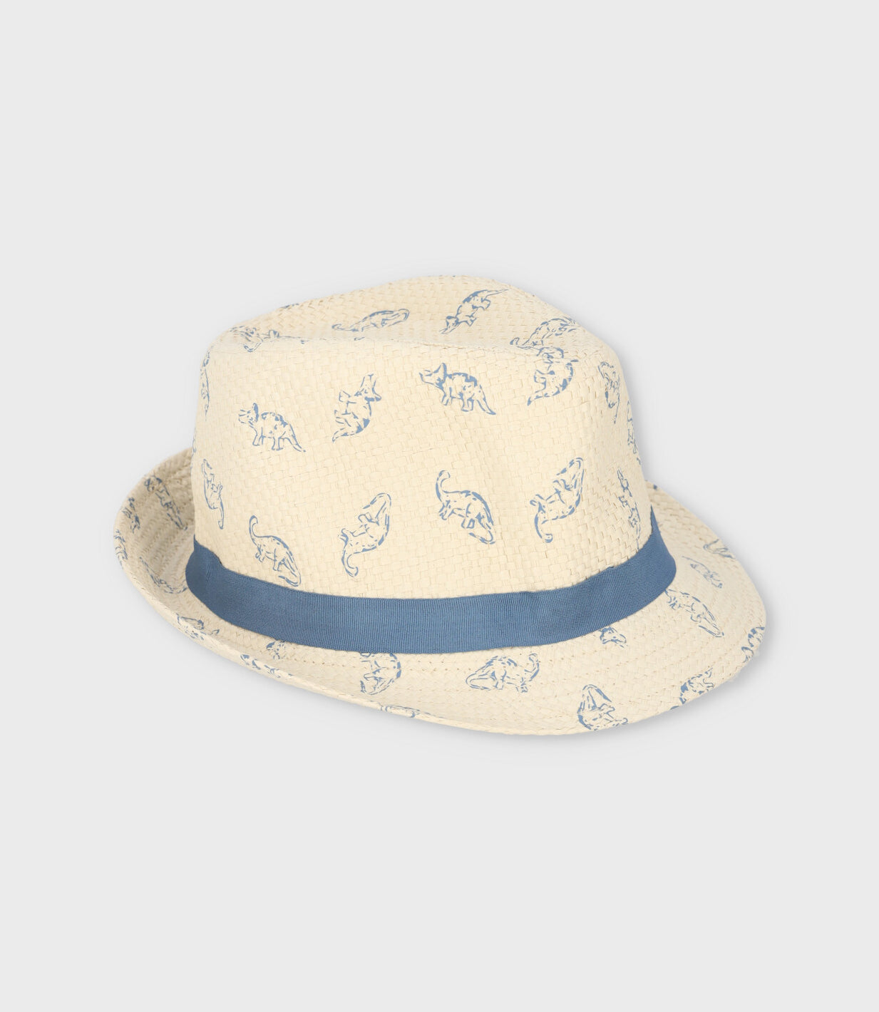 Gorro niño con dinosaurios 12-18 meses / Beige
