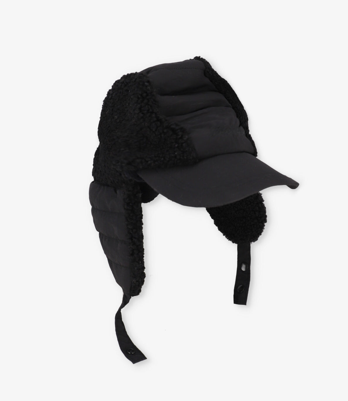 Gorro niño aviador 12-18 meses / Negro