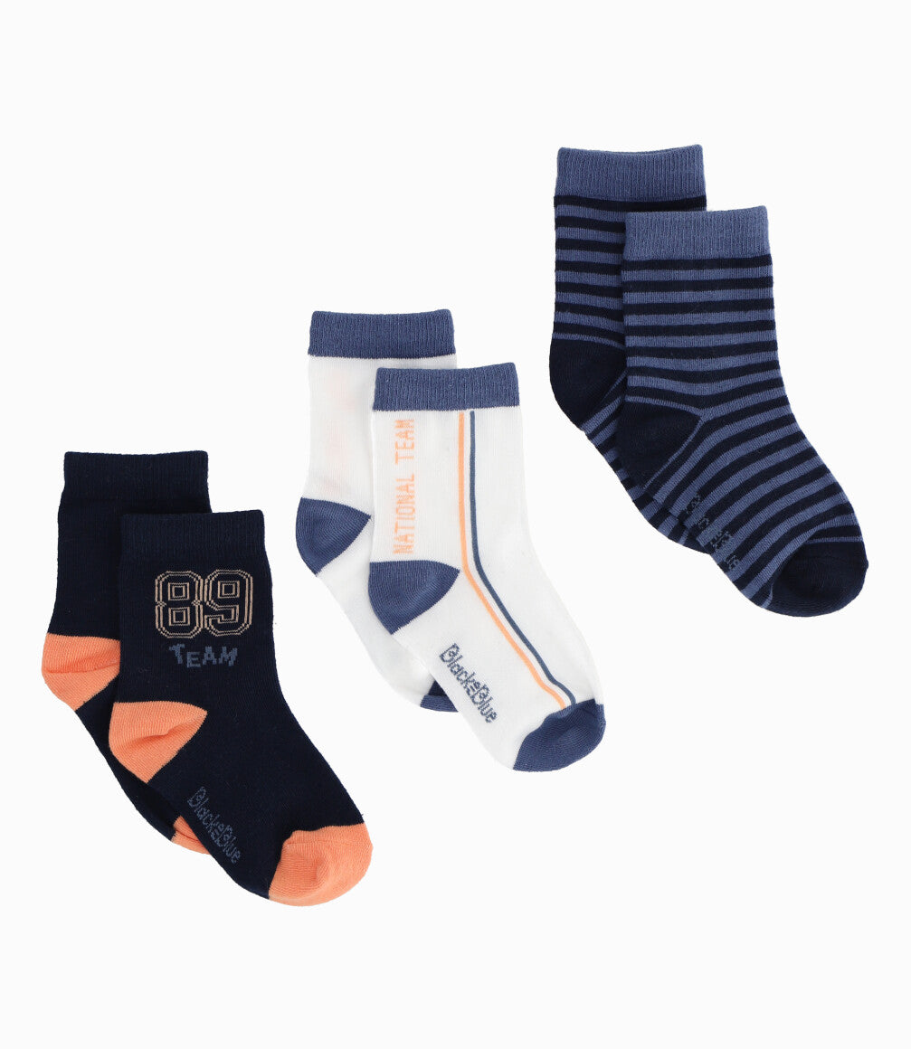 Pack calcetín niño 3 pares 0-1 años / Varios