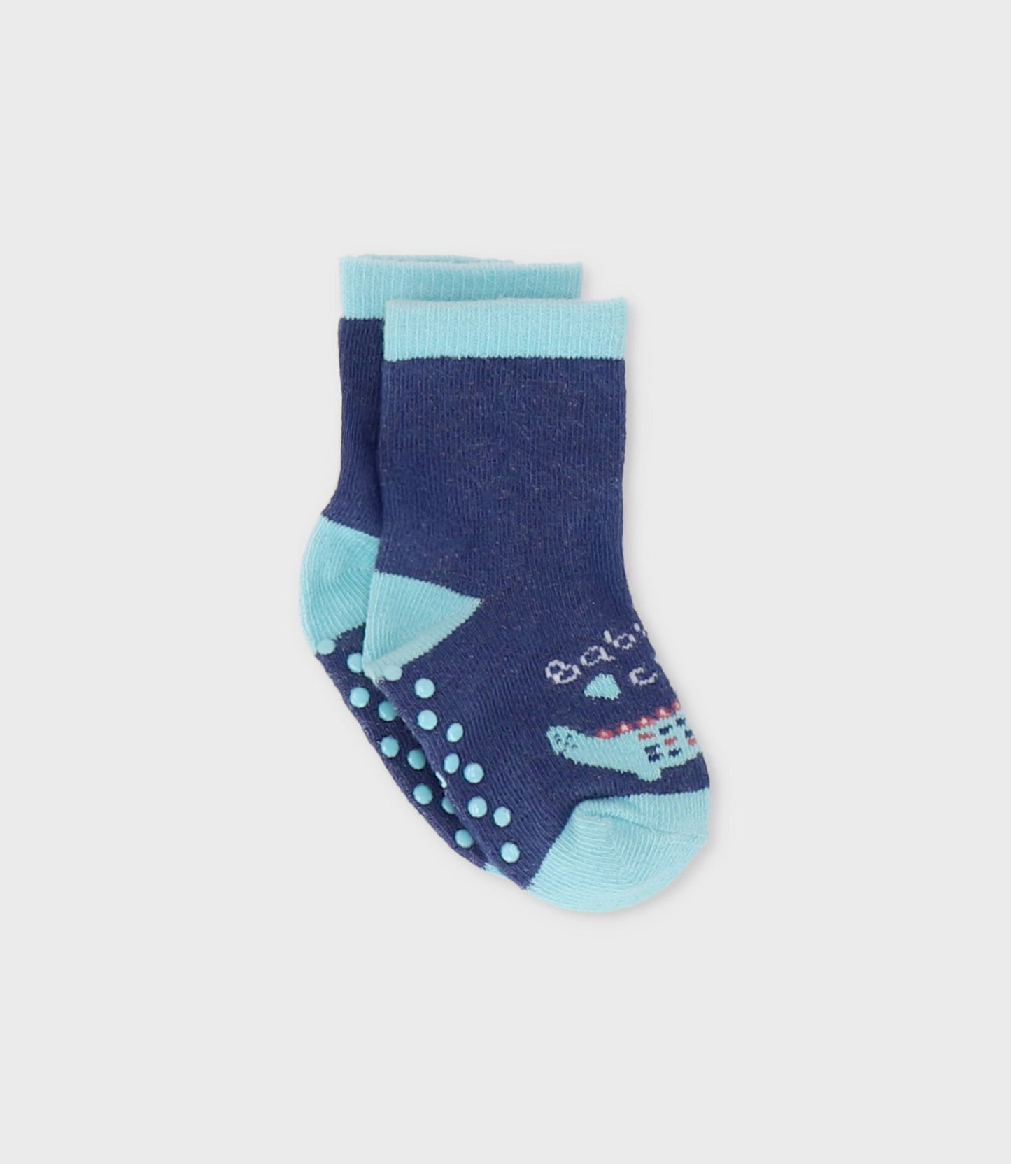 Calcetín recién nacido baby croc 0-6 meses / Azul Marino