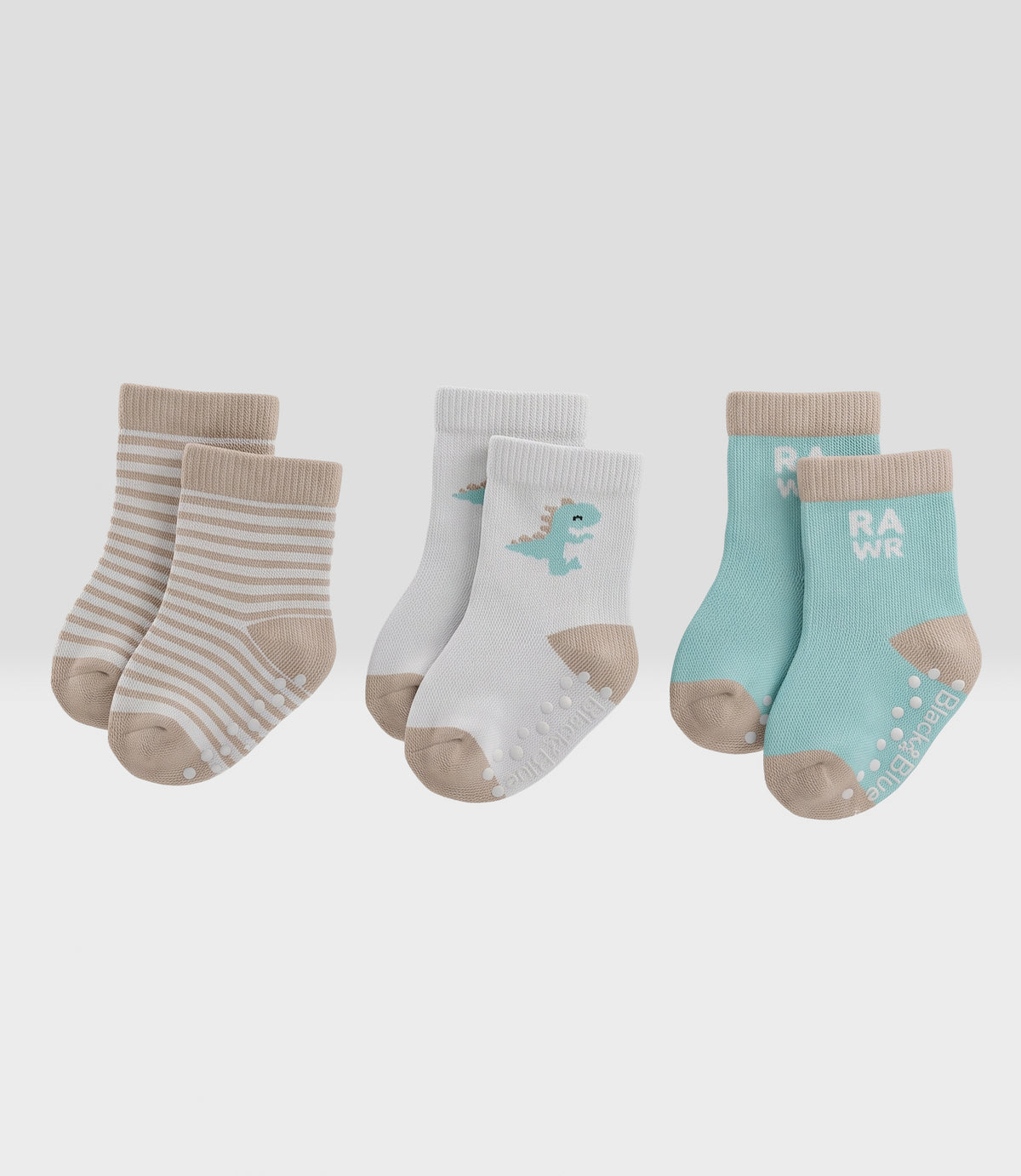 Pack calcetín recién nacido 3 pares 0-6 meses / Varios