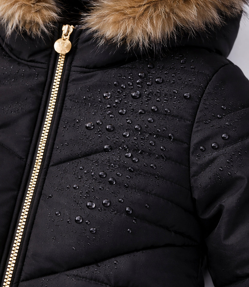 Parka niña larga