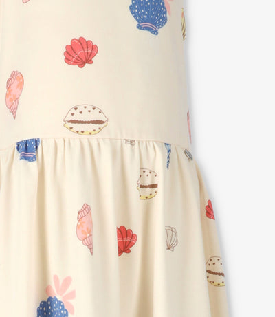 Vestido niña con diseño 2 años / Crudo