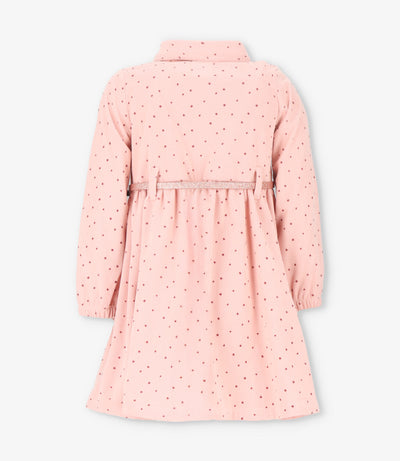 Vestido niña con flores 2 años / Rosado