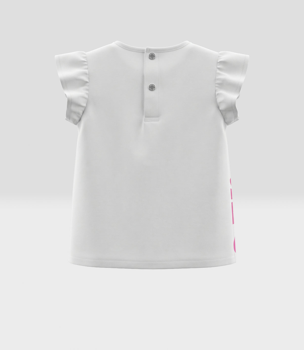 Polera bebé niña flores 6 meses / Crudo