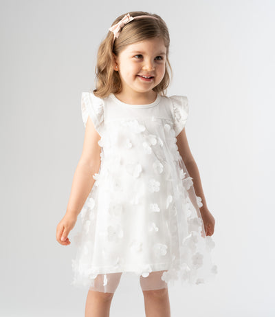 Vestido bebé niña con flores