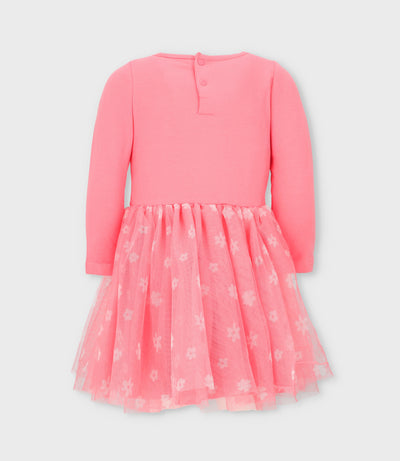 Vestido bebé niña con tul