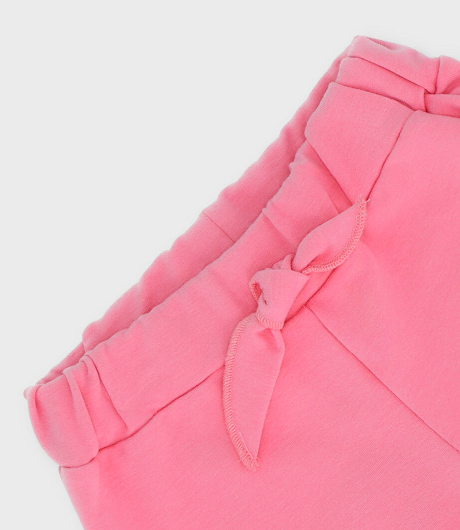 Short bebé niña con vuelos 6 meses / Fucsia