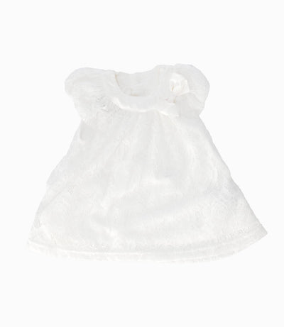 Vestido recién nacida con flores