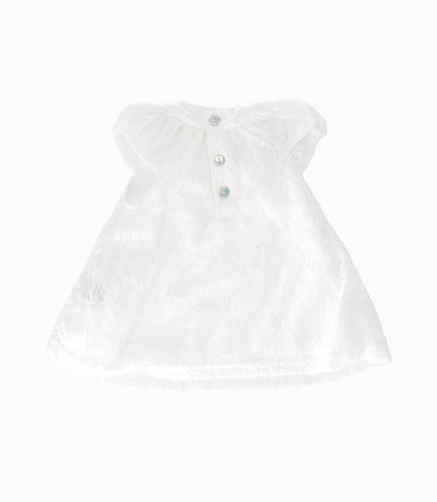 Vestido recién nacida con flores