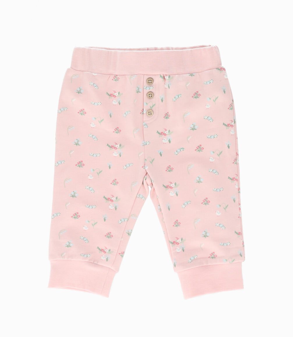 Buzo recién nacida con pajarito 0 meses / Rosado