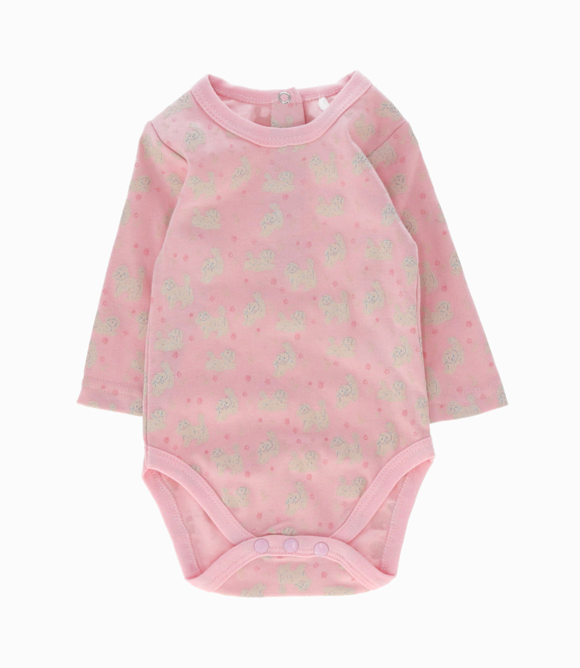 Pack body recién nacida 3 unidades 0 meses / Rosado