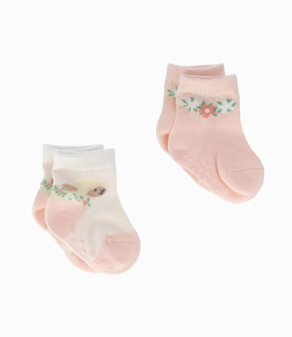 Pack calcetín recién nacida 2 pares