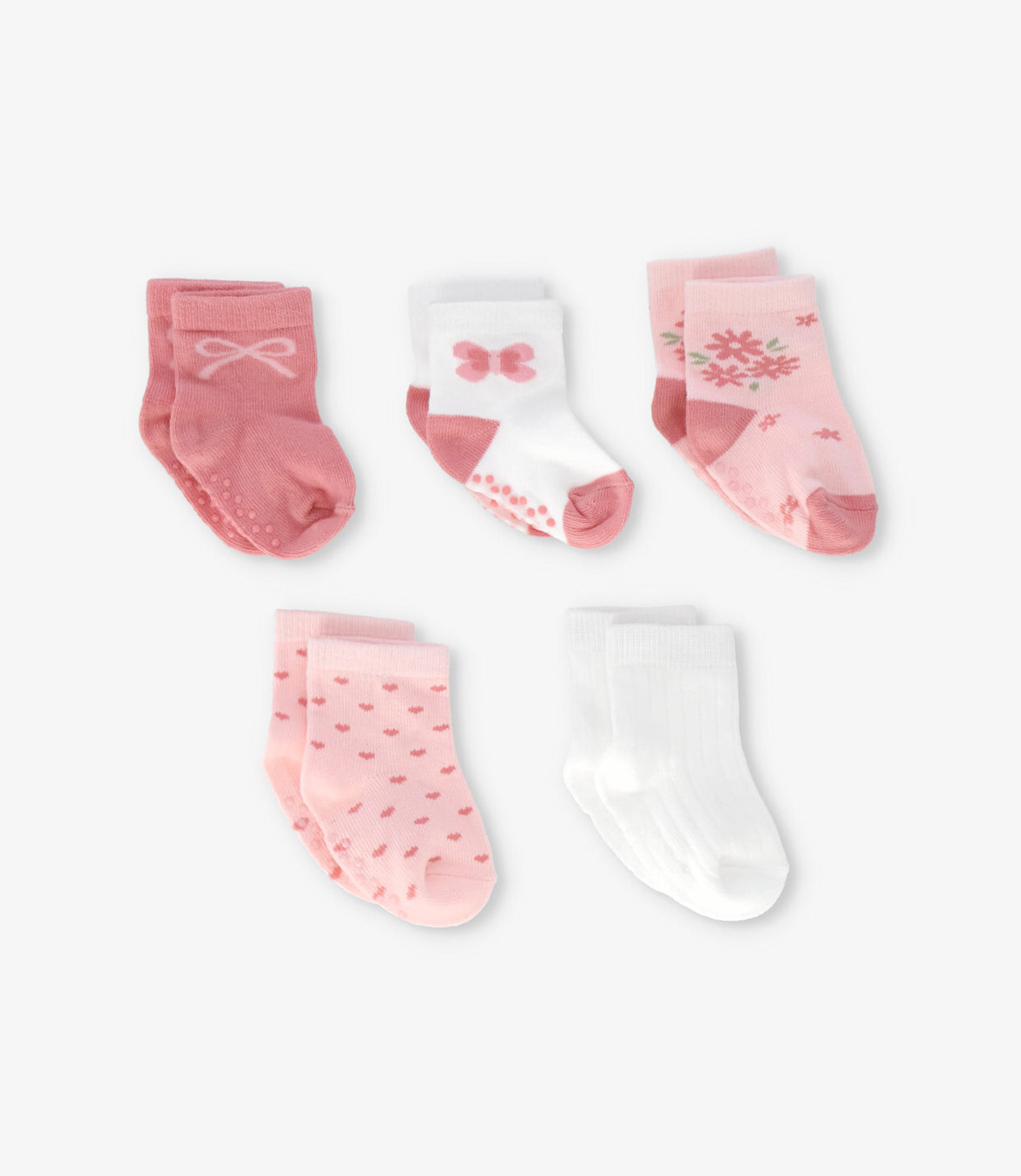 Pack calcetín recién nacida 5 pares