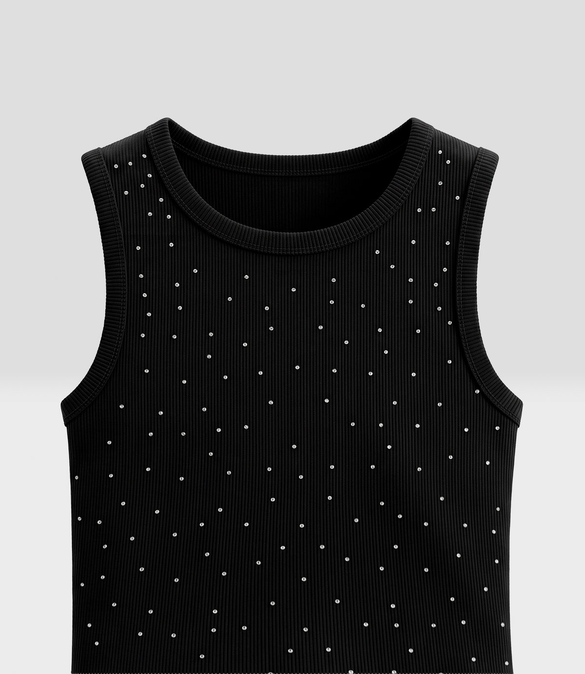 Polera niña crop 2 años / Negro