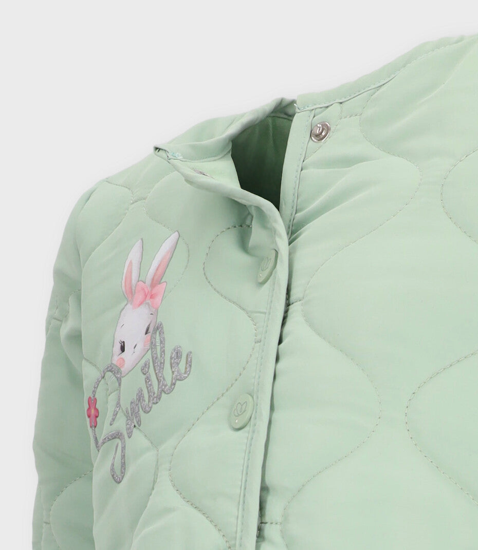 Chaqueta niña acolchada 2 años / Verde
