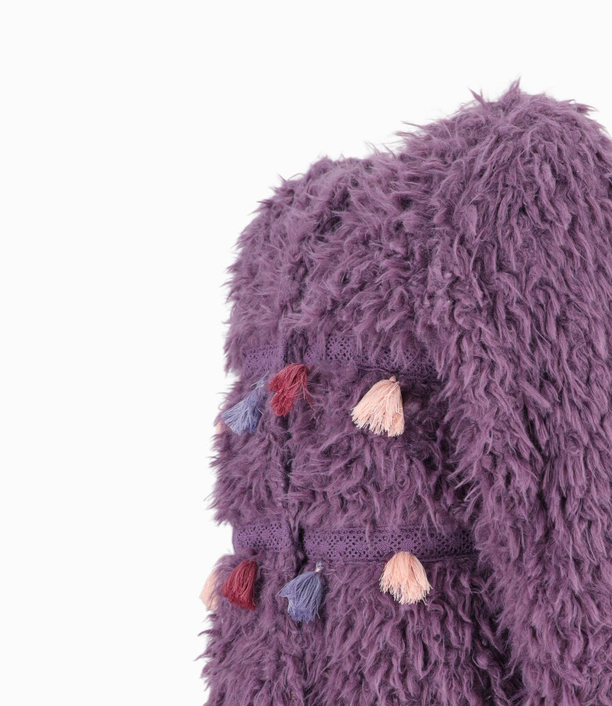 Chaqueta Niña Con Pompones