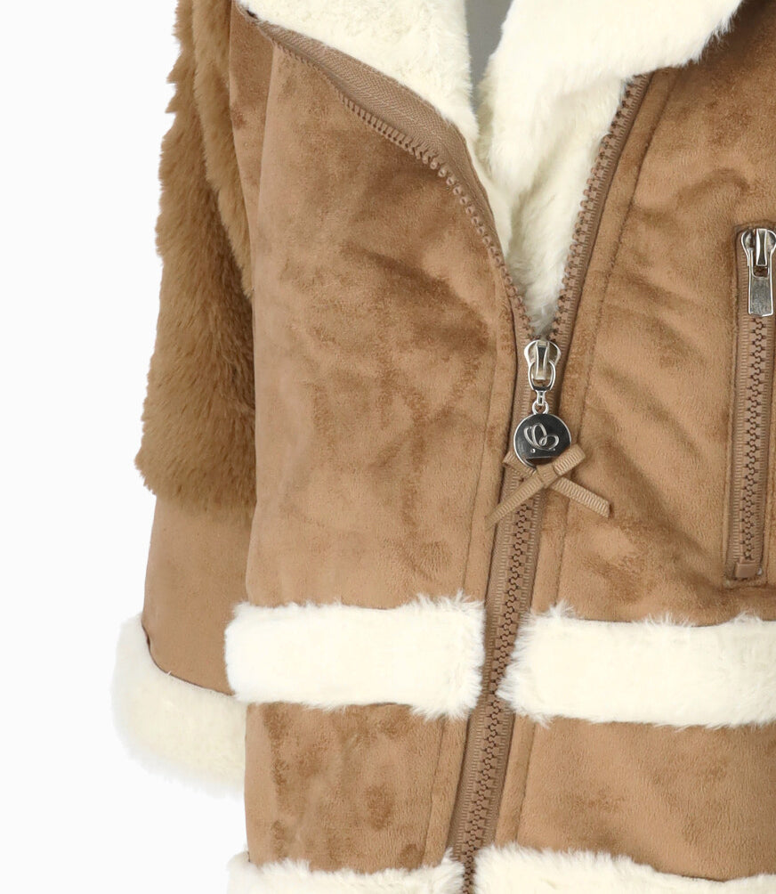 Chaqueta niña aviadora