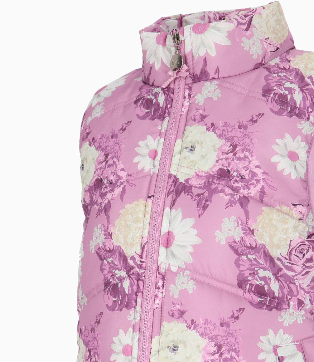 Parka niña reversible 2 años / Palo Rosa