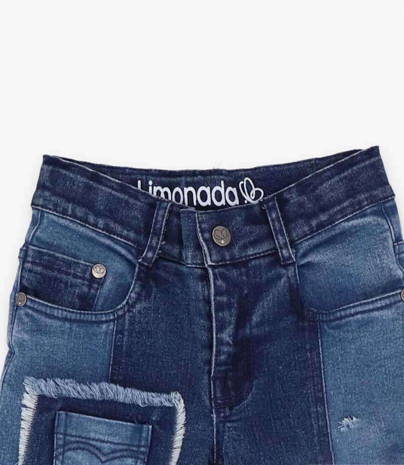 Jeans niña con estrellas