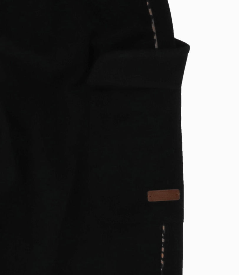 Pantalón niña jogger 2 años / Negro