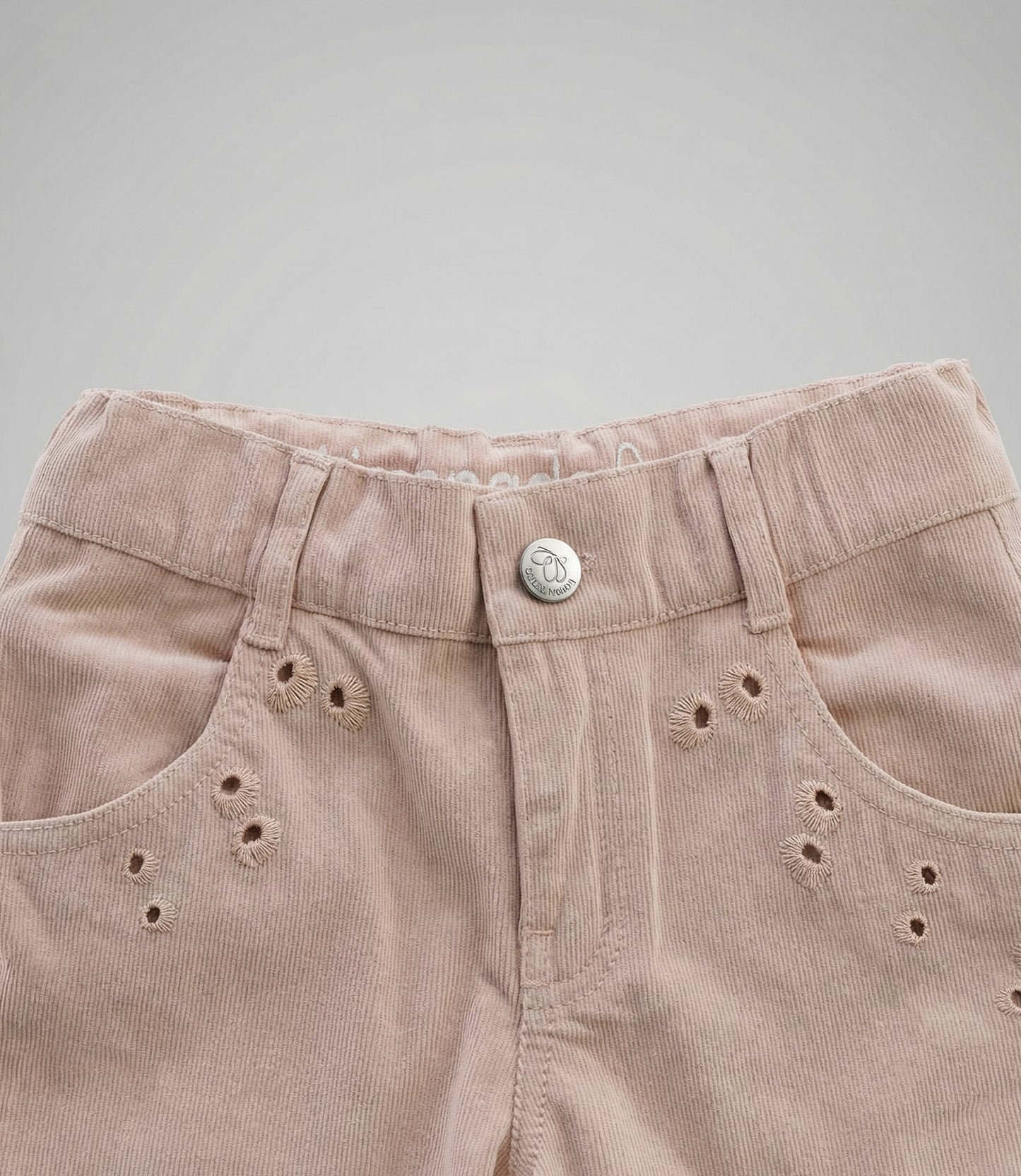 Pantalón niña cargo de cotelé