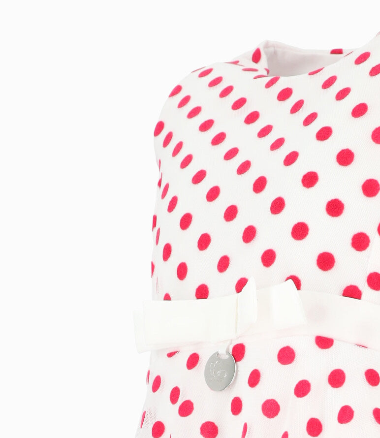 Vestido Niña Con Puntos 2 años / Frambuesa
