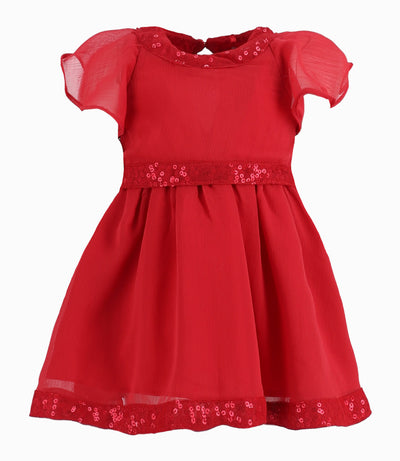 Vestido Niña Con Vuelos