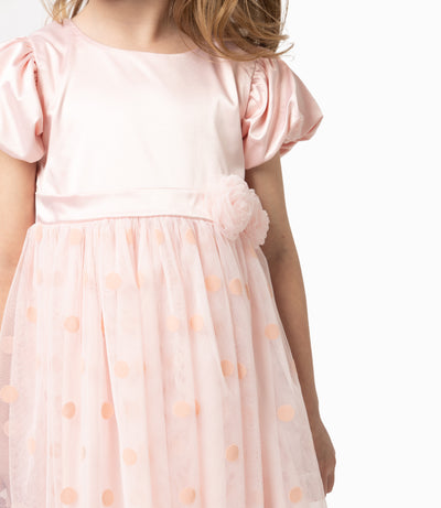 Vestido Niña Formal 2 años / Palo Rosa